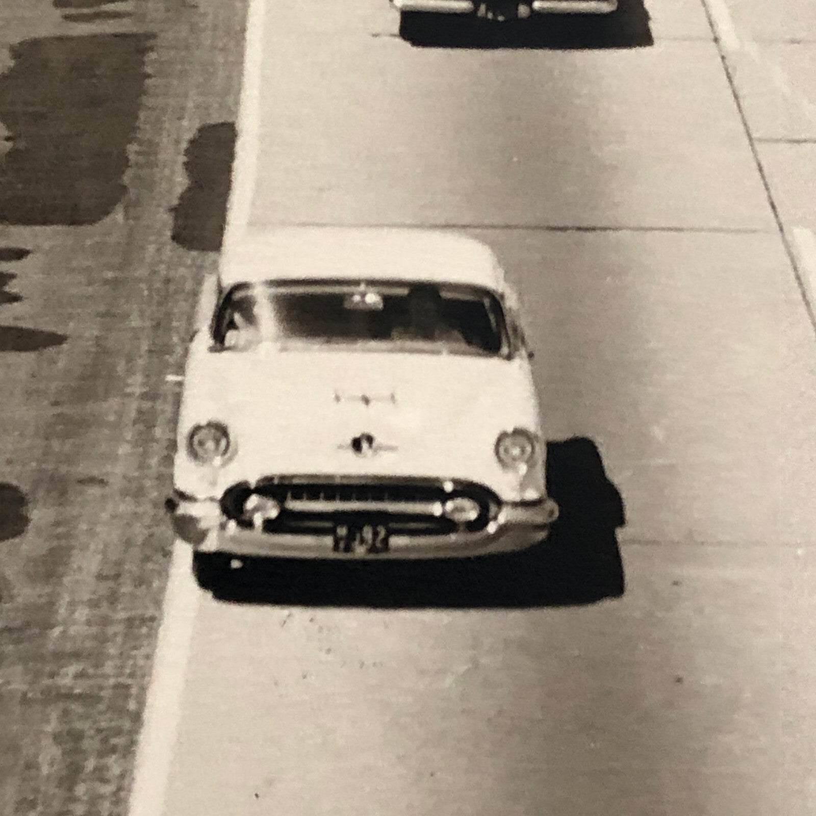 Vintage Highway Photo Photograph Cars Automobile Cadillac Oldsmobile Buick +