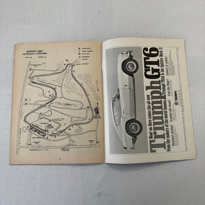 1967 Can Am Racing Program Players 200 Mosport Canada CanAm Bruce McLaren +