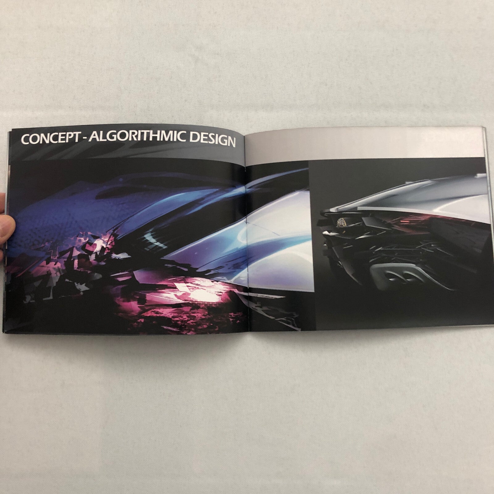 Alfa Romeo Pandion Bertone Concept Car Prototype Sales Brochure Catalog