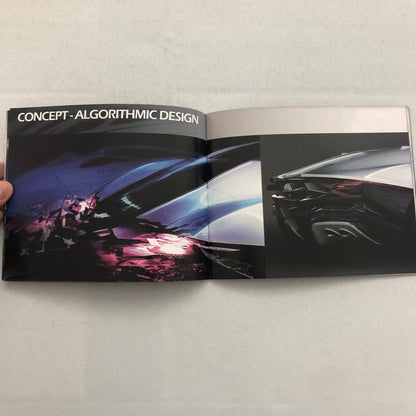 Alfa Romeo Pandion Bertone Concept Car Prototype Sales Brochure Catalog