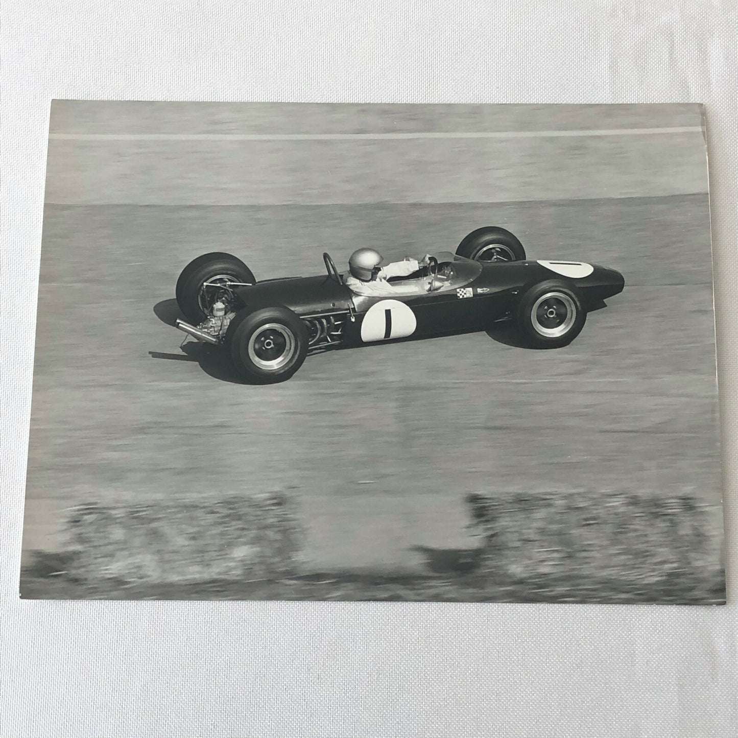 Vintage 1966 Honda Formula 2 F2 Racing Car Photo Photograph DPPI Jack Brabham 