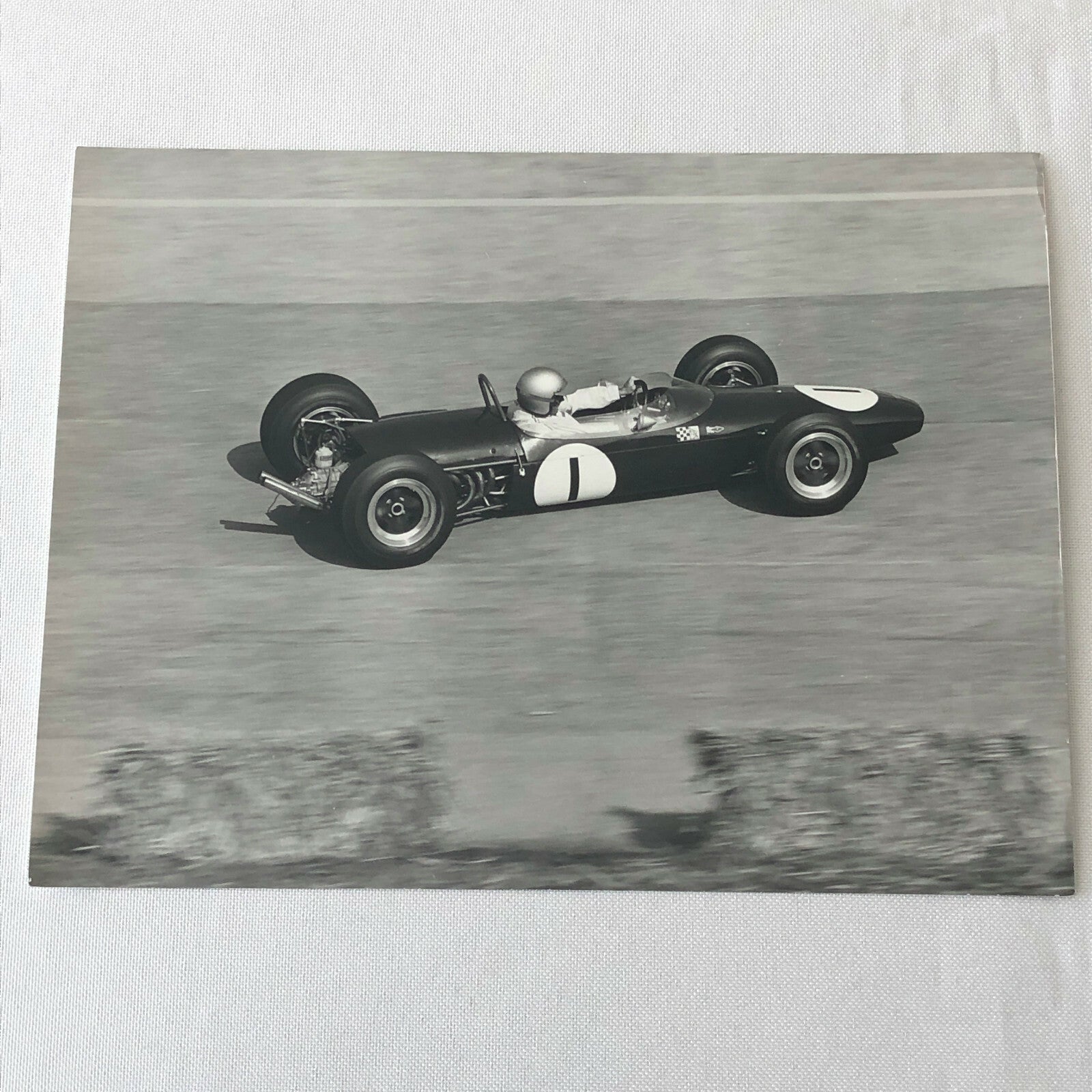 Vintage 1966 Honda Formula 2 F2 Racing Car Photo Photograph DPPI Jack Brabham 