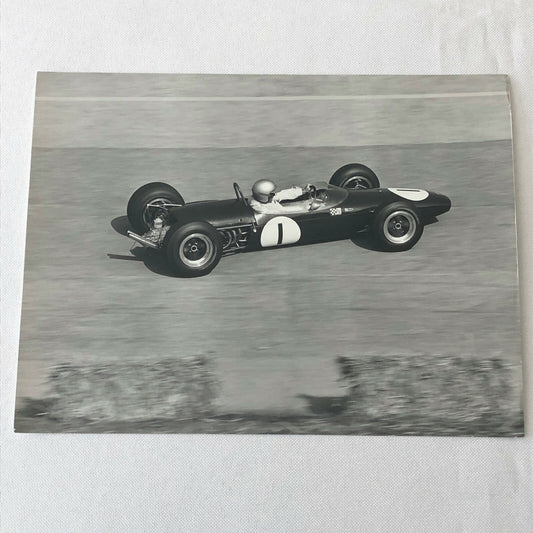Vintage 1966 Honda Formula 2 F2 Racing Car Photo Photograph DPPI Jack Brabham 