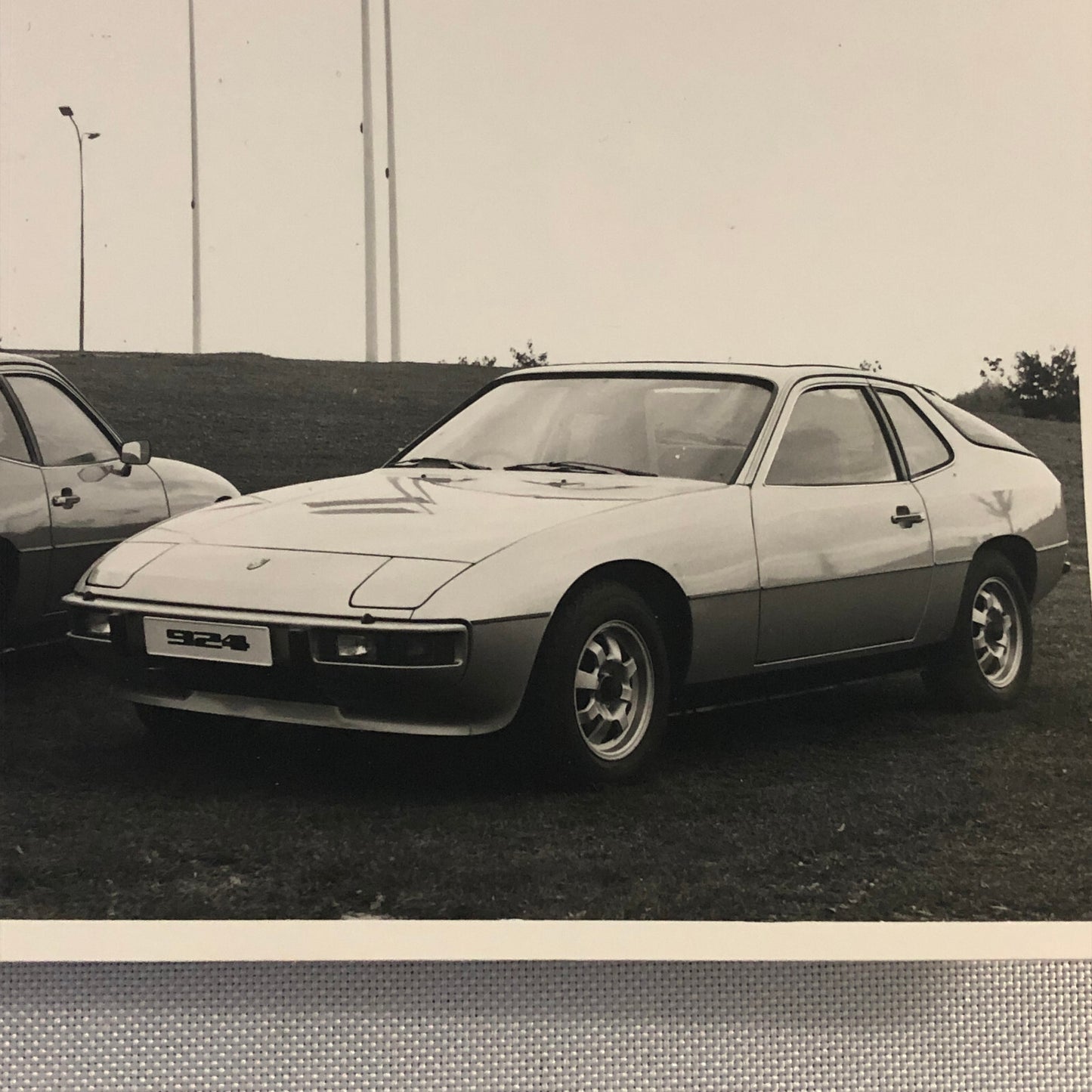 Vintage Porsche 924 Photo Photograph Print Lot of 2