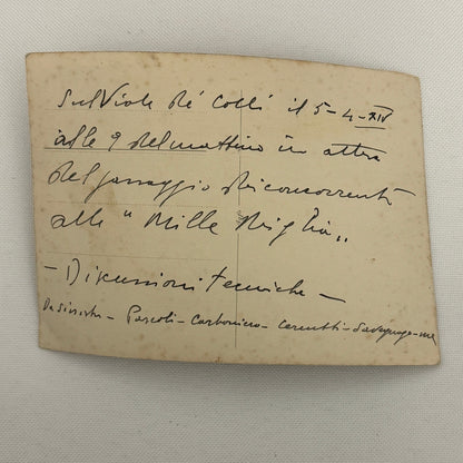 Mille Miglia Racing Photo Men in Military Uniform Italy Italian Photograph