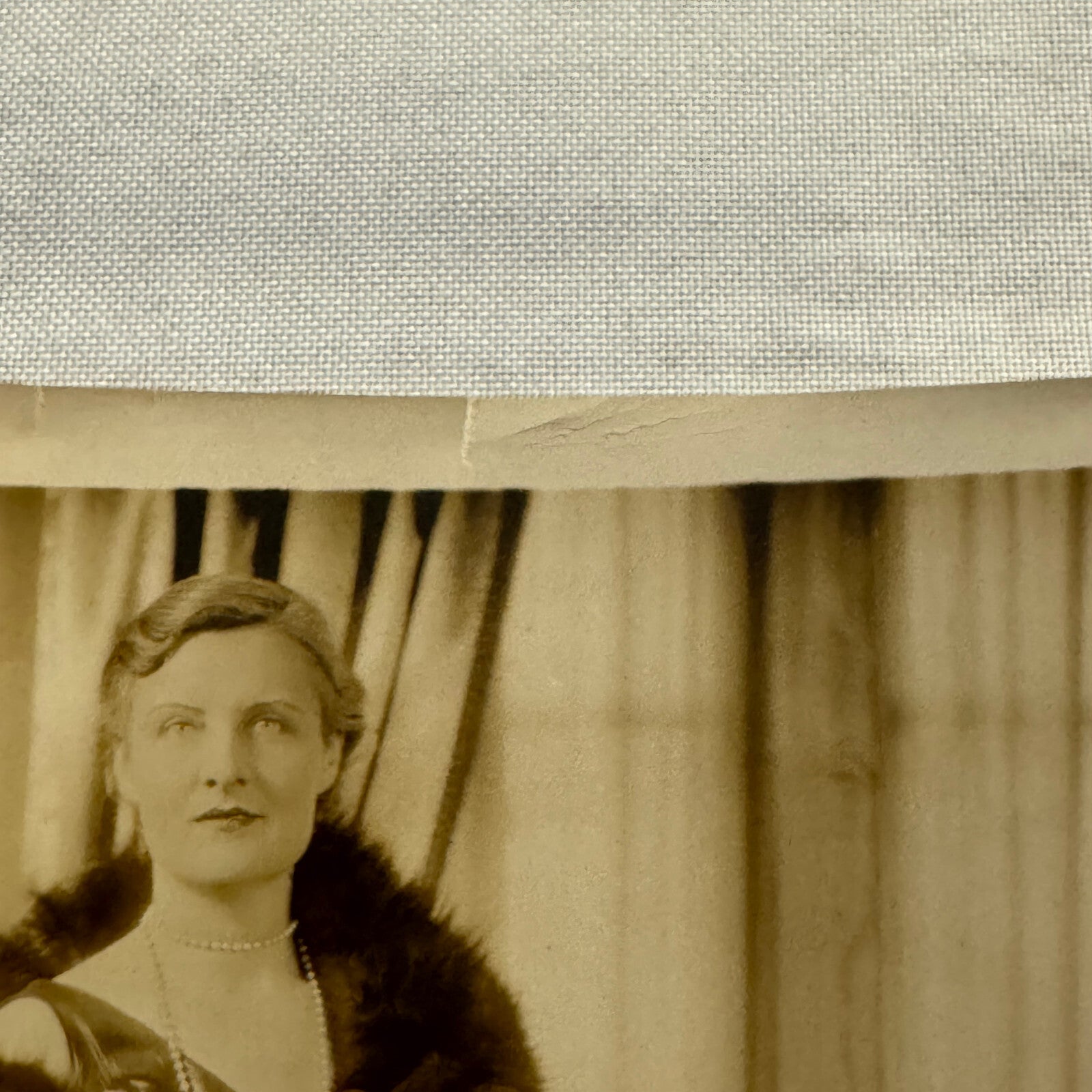 1934 Press Photo Photograph Wife of League of Nations Official with Dog