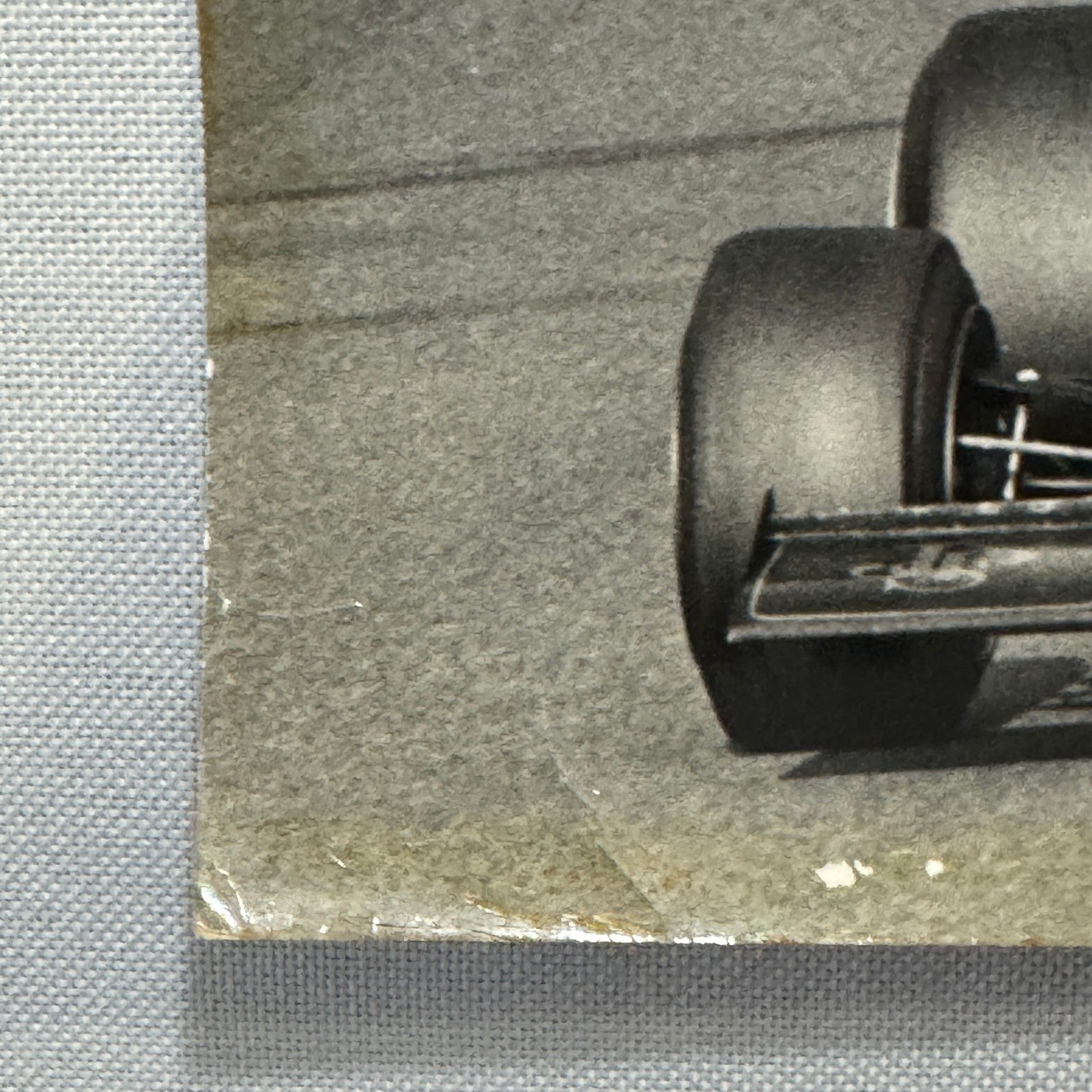 Vintage Car Racing Photo Emerson Fittipaldi Denny Hulme Driver Photograph