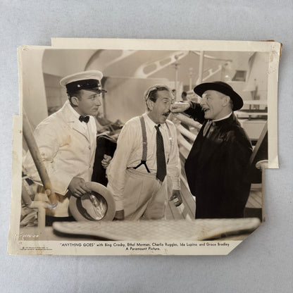 Vintage Movie Film Press Photo Photograph Anything Goes 1935 Bing Crosby