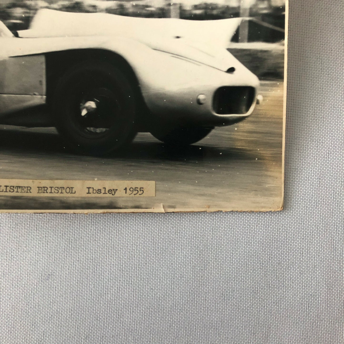 1955 John Green Lister Bristol Ibsley Racing Car Photo Photograph Image 