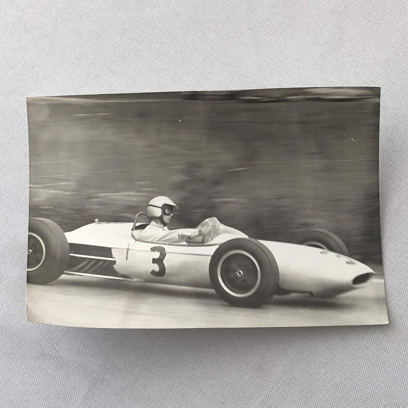 Vintage Solitude Grand Prix Racing Photo Photograph Car