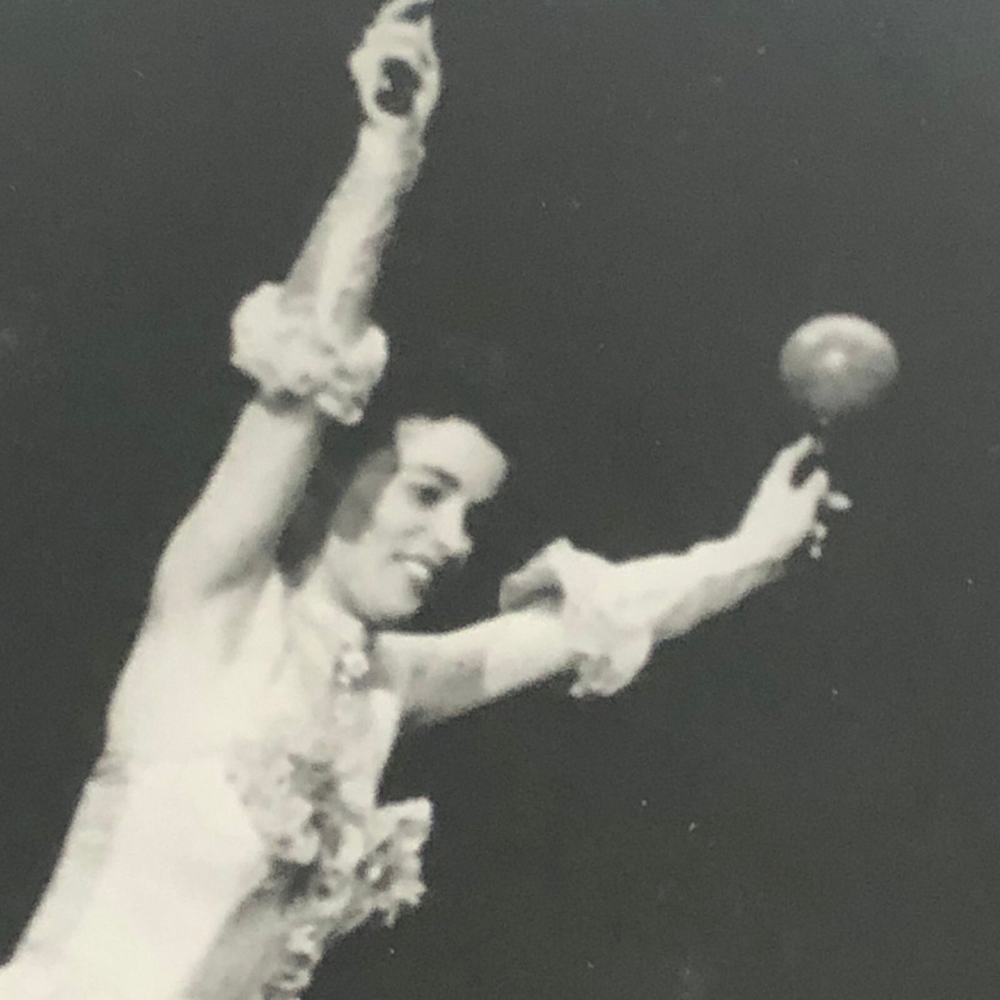 Circus Performer Bicycle Balancing Act 2 Heinkes Vintage Photo Photograph