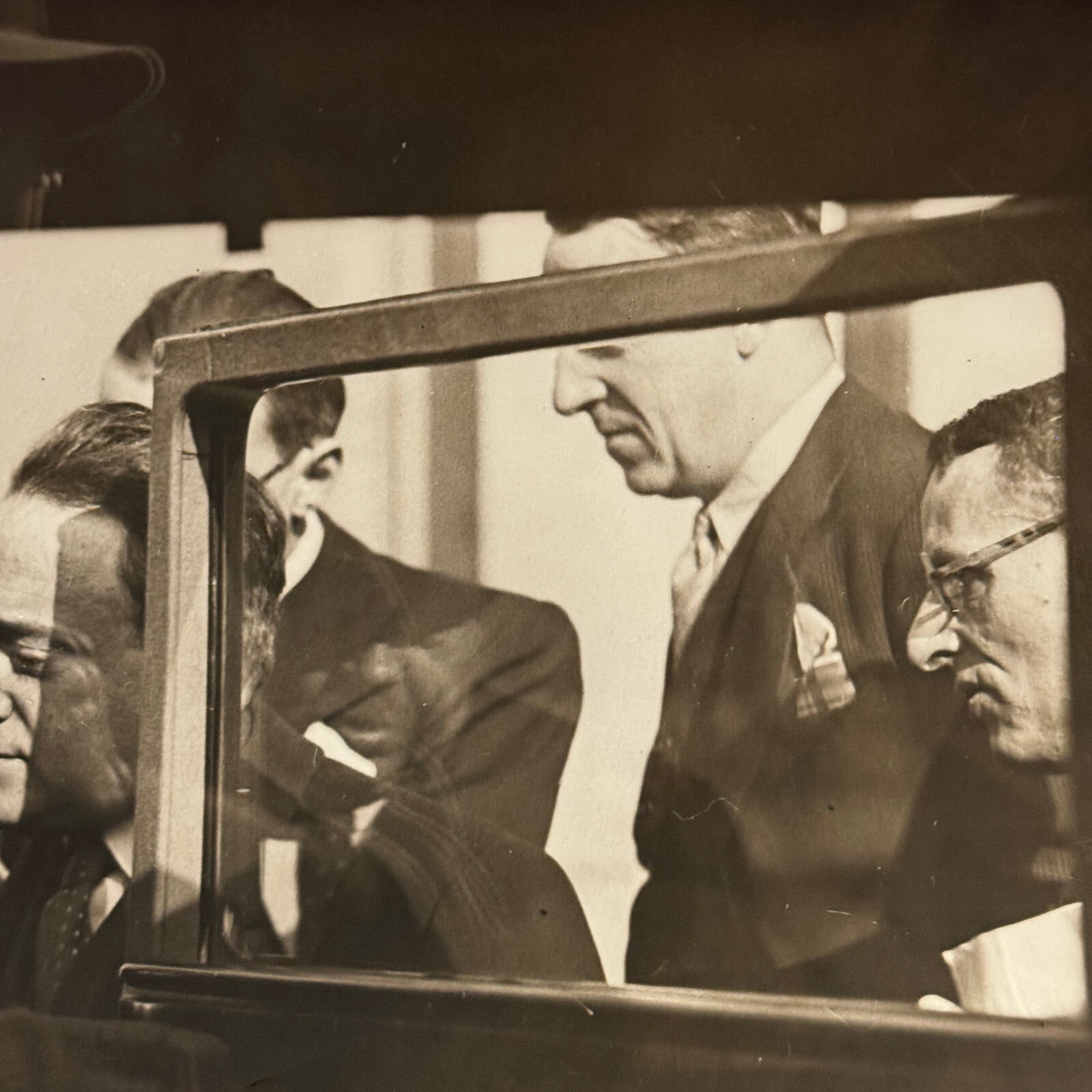 Vintage French Press Photo Photograph Paul Painleve Forms Cabinet For President