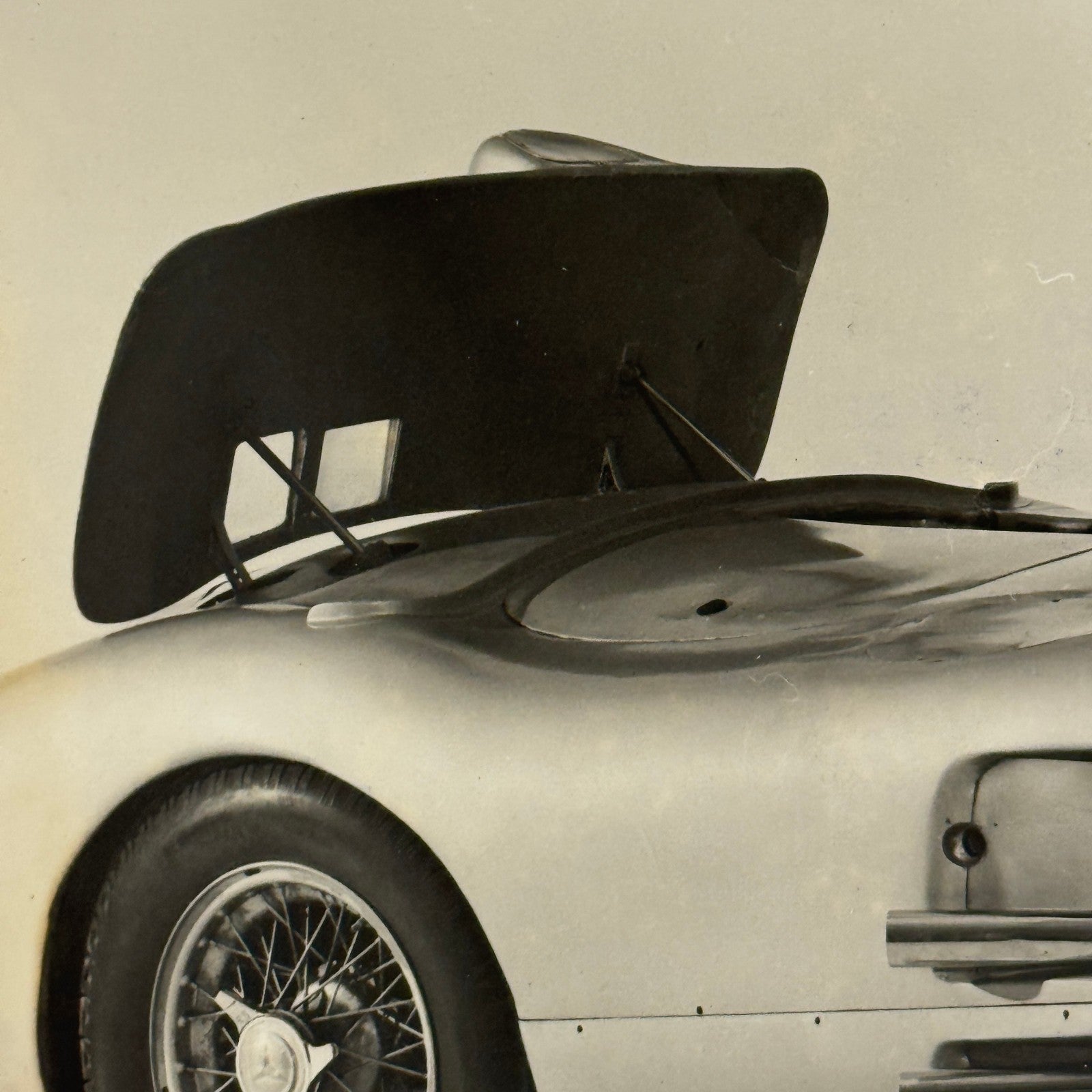 Vintage Mercedes 300 SLR 1955 Racing Car Photo Photograph Mercedes Benz