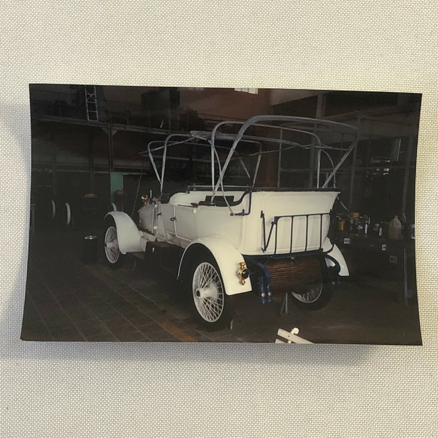 Antique Fiat Car Photo Photograph Print Lot of 6
