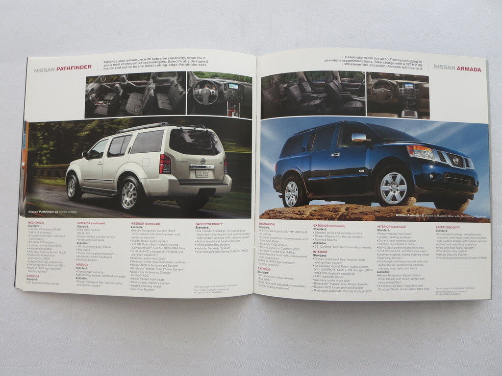 2009 Nissan Sales Brochure Catalog Cube 350Z 370Z Roadster GT-R GTR Maxima +