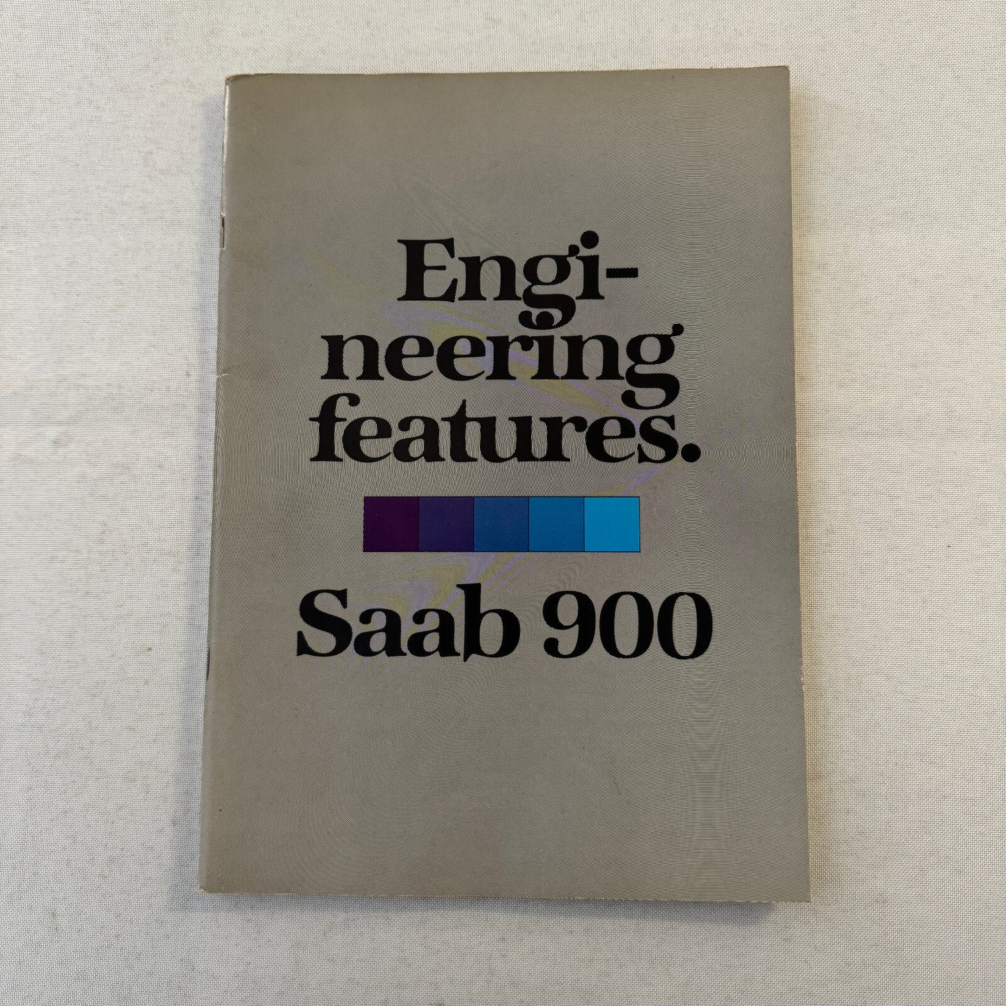 Saab 900 Engineering Features Book Brochure 1979 Saab 900 Turbo GLi EMS GLE