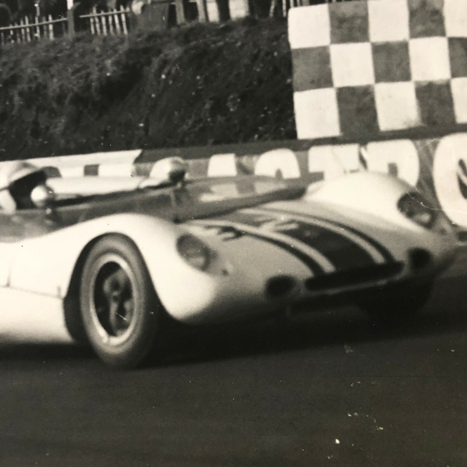 Vintage Racing Car Photo Photograph Print Motorsport