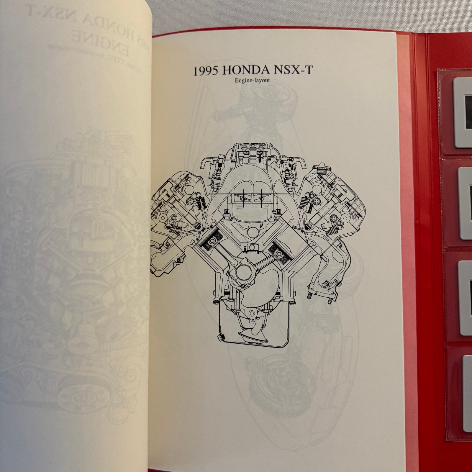 1995 Honda NSX T and Shuttle Odyssey Press Kit Photos 35mm Slides NSX-T NSXT