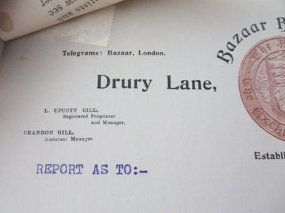 1910 Commerical Vehicle Motorcycle Company Letter Letterhead Rex Tricar Carrier 