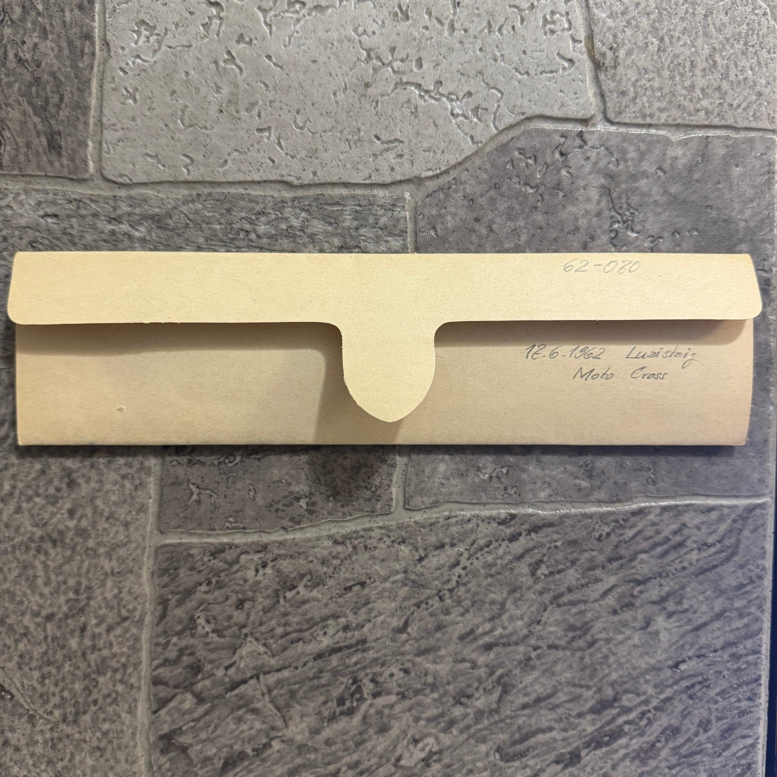 Vintage Motorcycle Racing Photo Luzisteig Motocross Negative Lot 1962