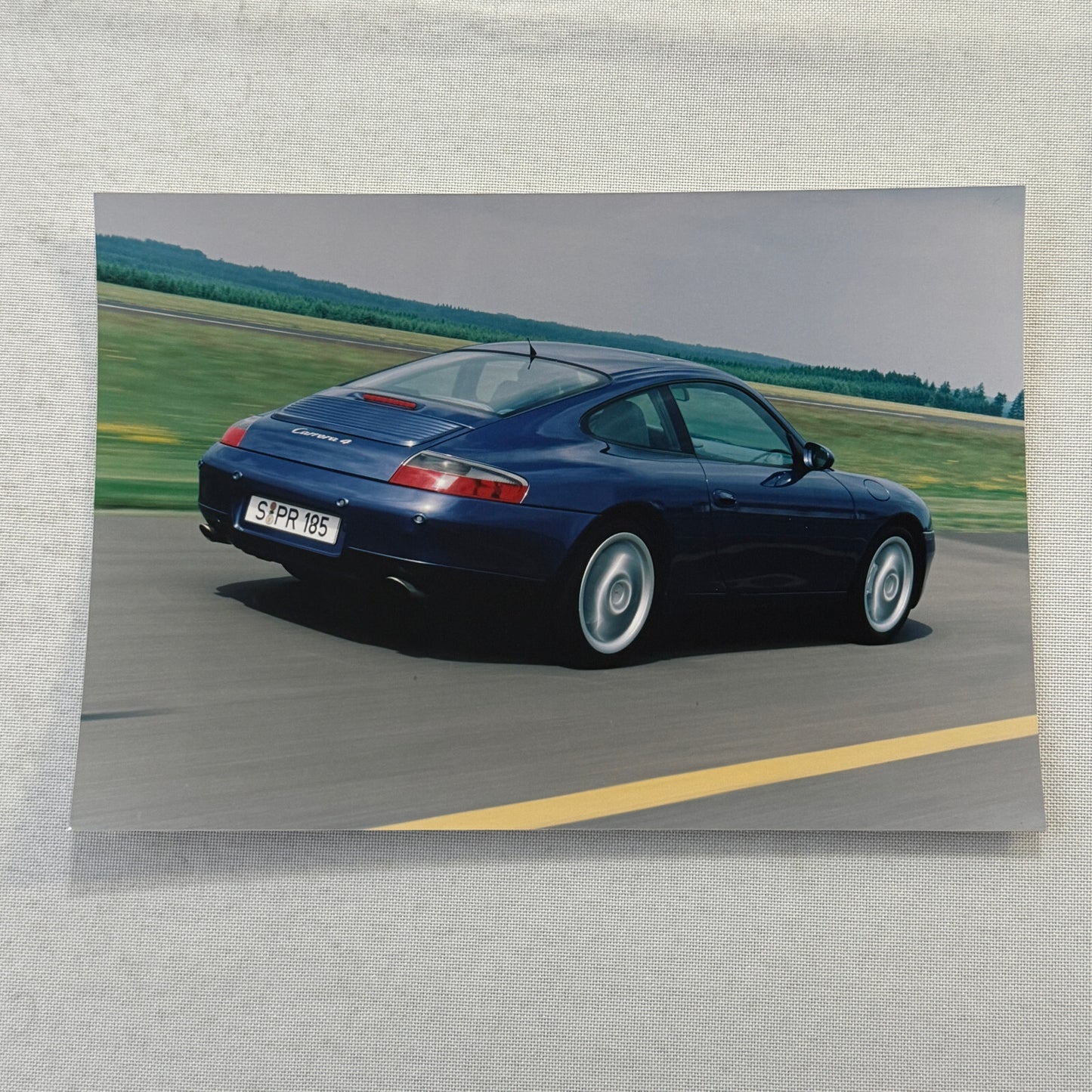 1999 Porsche 911 Carrera 4 Coupe Factory Press Photo Photograph