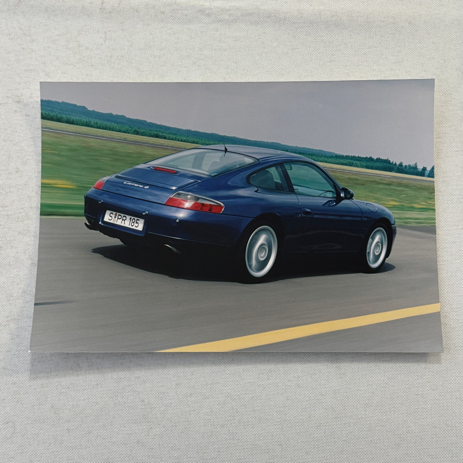 1999 Porsche 911 Carrera 4 Coupe Factory Press Photo Photograph