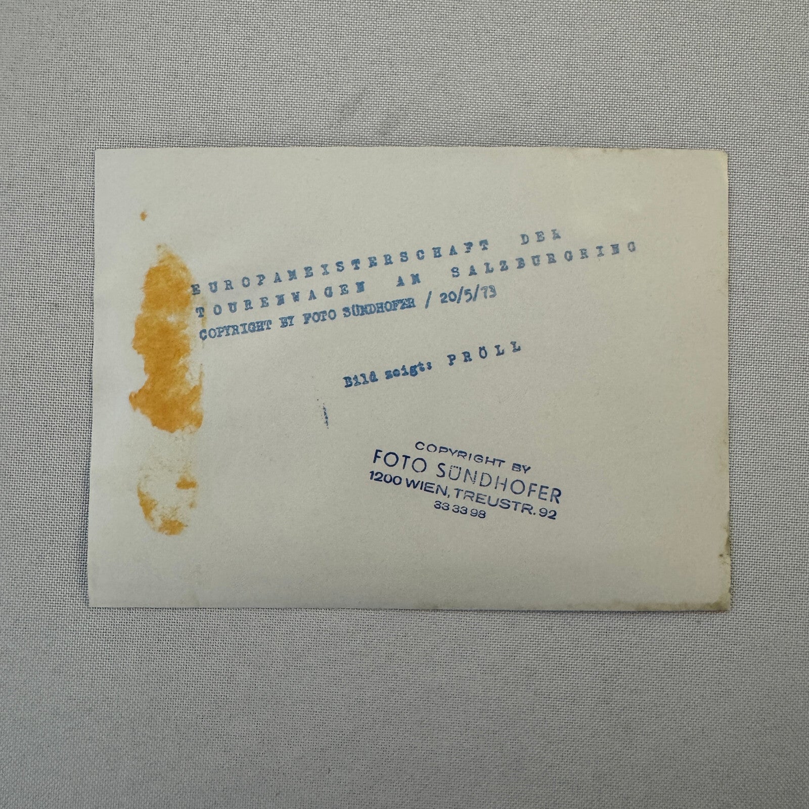 Porsche 911 Photo Photograph Print Vintage