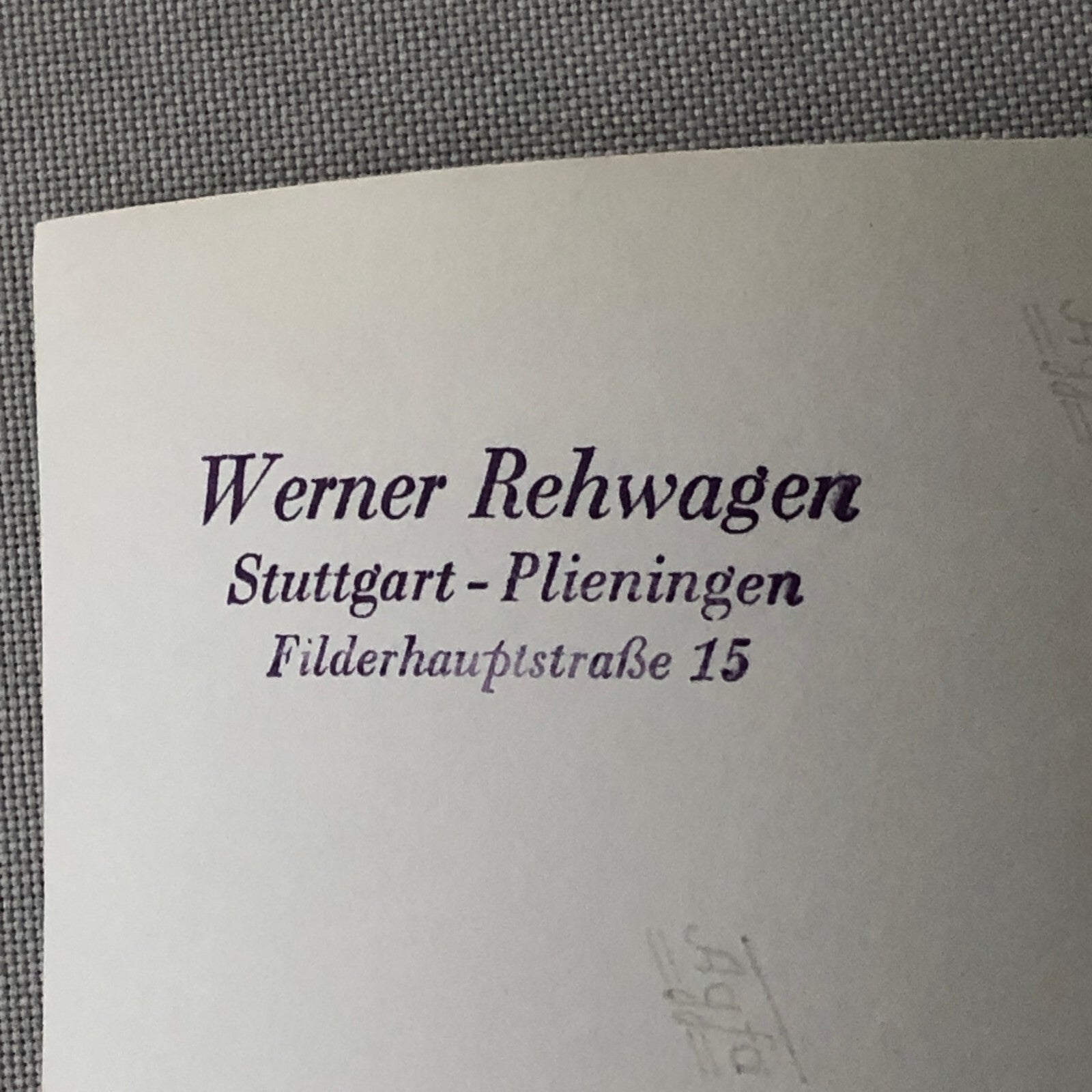 Vintage Solitude Grand Prix Racing Photo Photograph Car