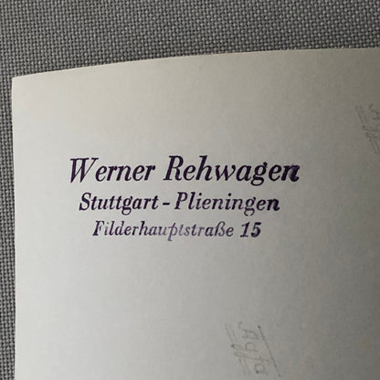 Vintage Solitude Grand Prix Racing Photo Photograph Car