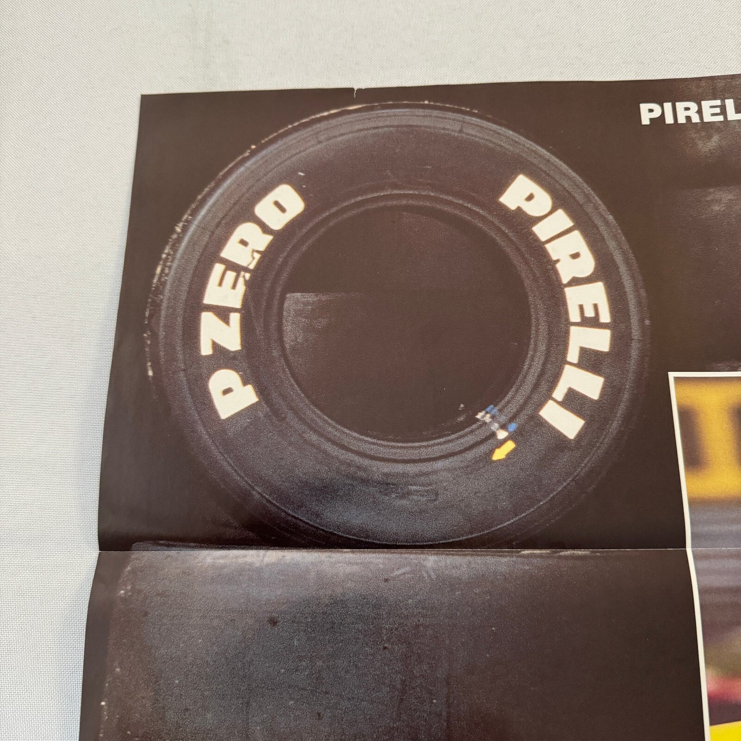 Pirelli Tire 1991 Canadian Grand Prix Racing Poster Nelson Piquet Roberto Moreno