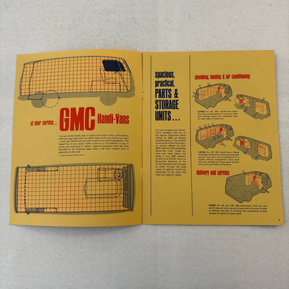 GMC Handi-Van Sales Sheet Brochure Catalog Advertising Handi Van