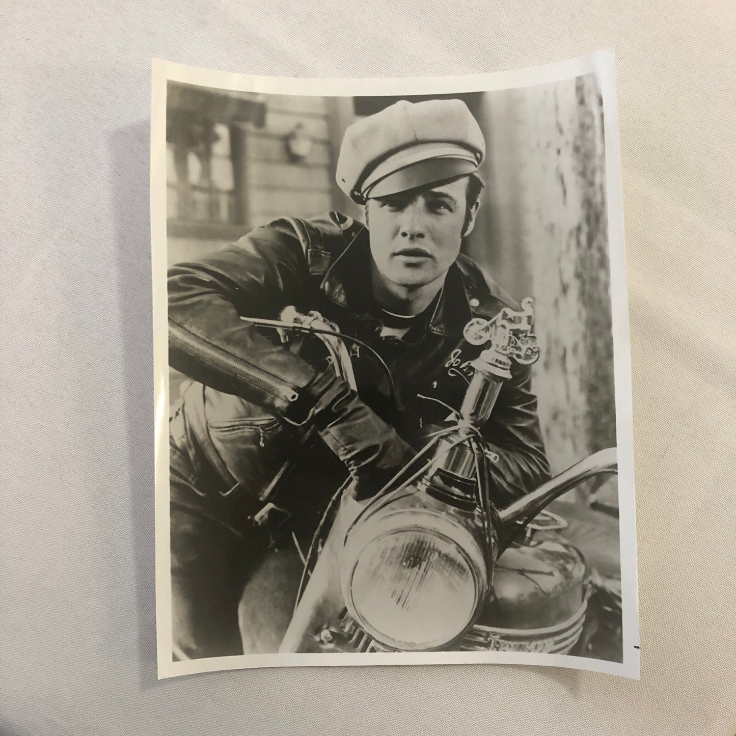 Marlon Brando The Wild One Movie Film Photo Photograph Motorcycle Bike