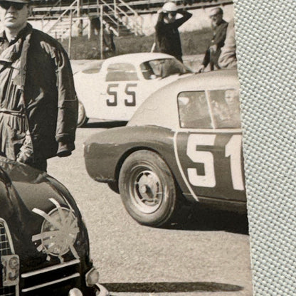 Vintage Saab Racing Car Photo Photograph Print Fiat