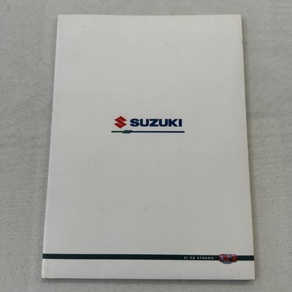 1995 Suzuki Vitara Press Kit Brochure Photos German Text European Market