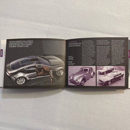 Aston Martin Rapide Car Press Kit Brochure with Photo CD DB9 DBR9 V8 Vantage
