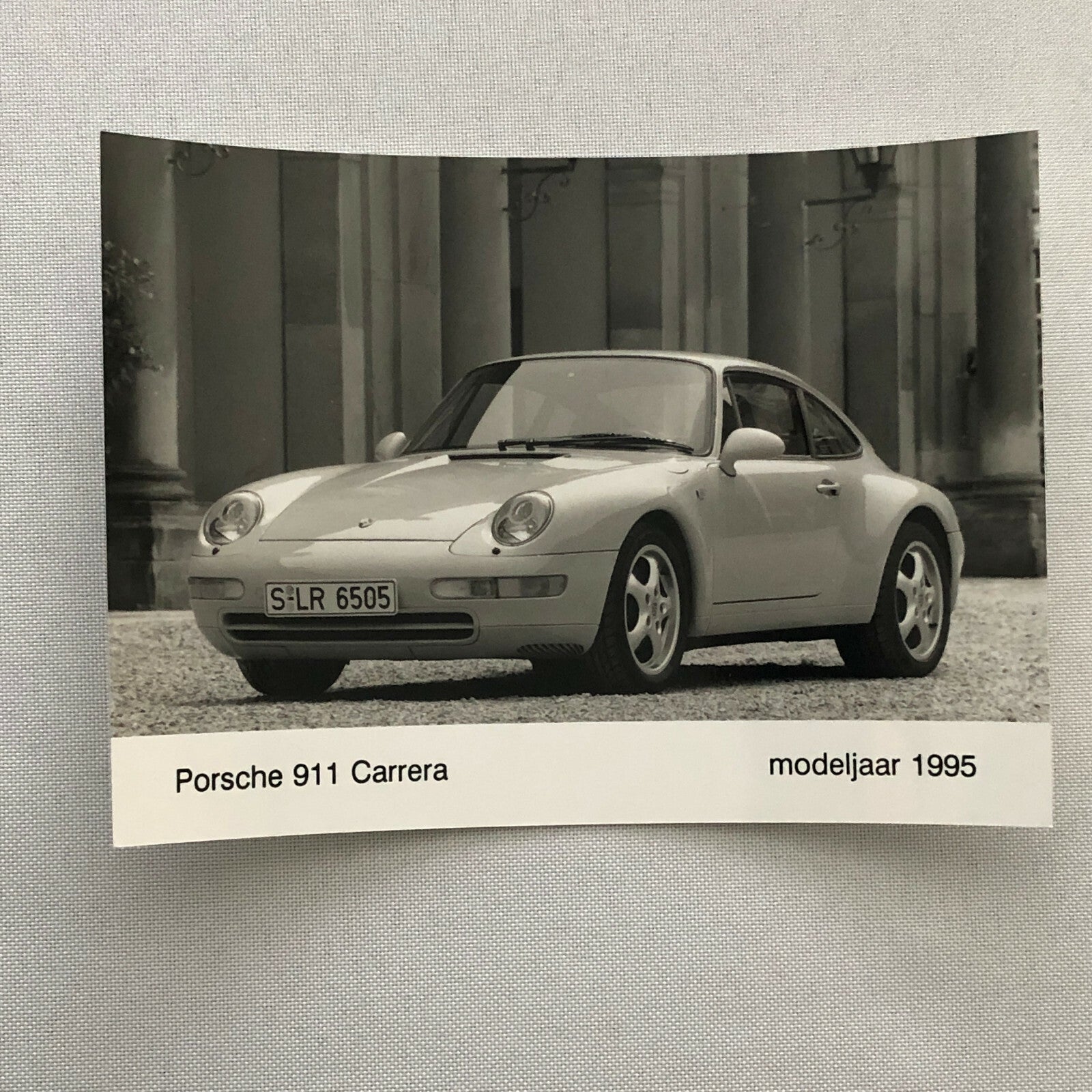 1995 Porsche 911 Carrera Factory Press Photo Photograph Print 