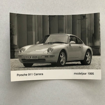 1995 Porsche 911 Carrera Factory Press Photo Photograph Print 