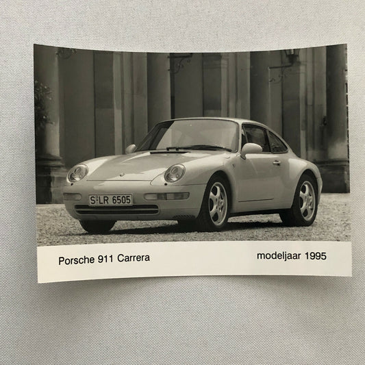 1995 Porsche 911 Carrera Factory Press Photo Photograph Print 