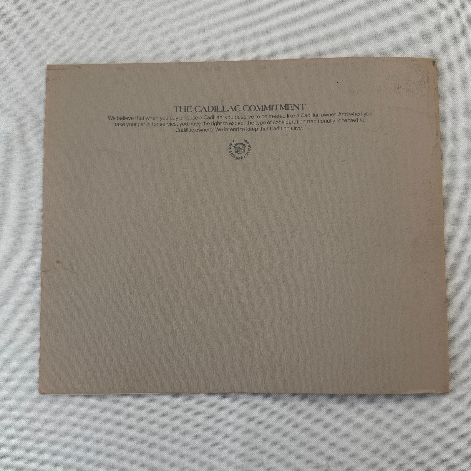 1981 Cadillac Car Sales Brochure Catalog Coupe DeVille Eldorado Seville Brougham