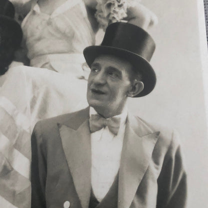 Circus Performer Act Troupe Acrobat Les Chadwicks Vintage Photo Photograph