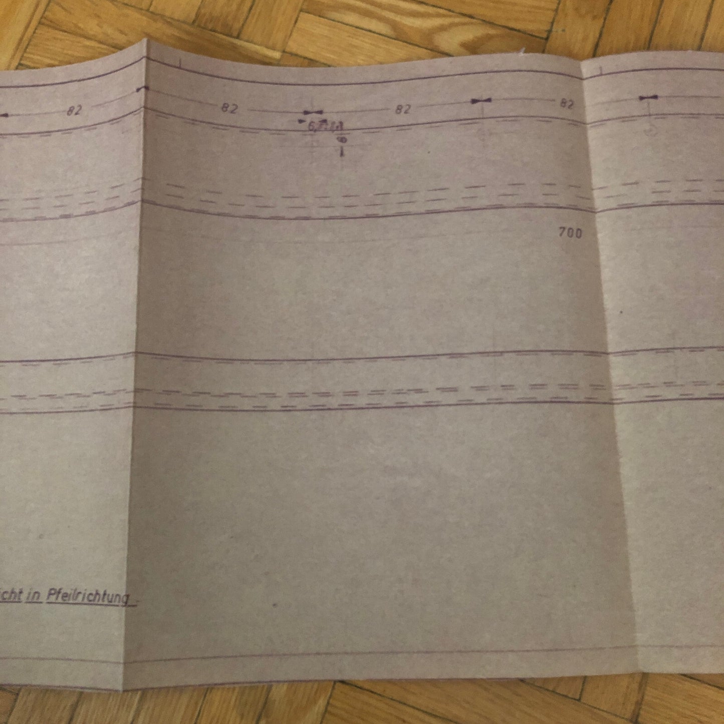 Vintage Porsche Reutter & Co Coachbuilder Factory Part Blueprint Document German
