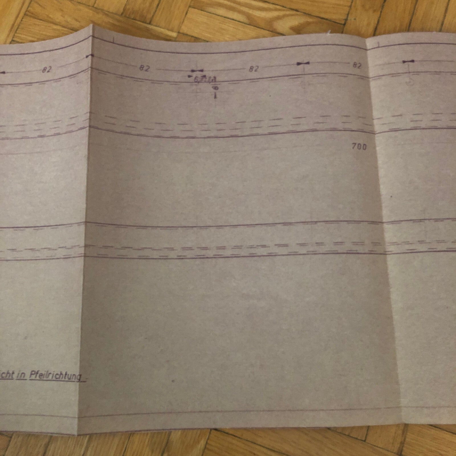Vintage Porsche Reutter & Co Coachbuilder Factory Part Blueprint Document German