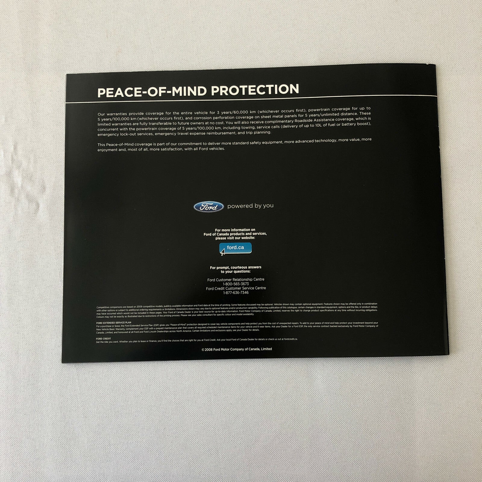 2009 Ford Sales Brochure Catalog Mustang Fusion Hybrid Flex Edge F150 Ranger +