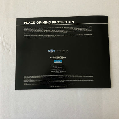 2009 Ford Sales Brochure Catalog Mustang Fusion Hybrid Flex Edge F150 Ranger +