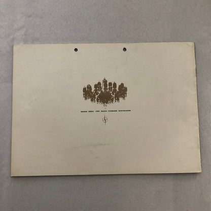 1963 Nissan Cedric Custom Sales Brochure Catalog Japanese JDM Vintage