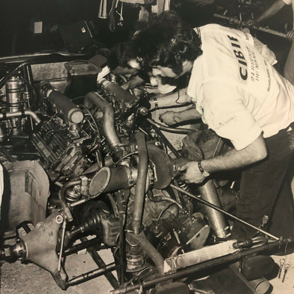 Vintage Racing Photo Photograph Renault Sport Car 1976 24 Hours of LeMans ? 