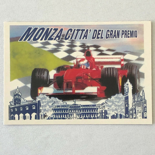2005 Monza Italian Grand Prix F1 Formula One Racing Postcard with Ascari Stamp 