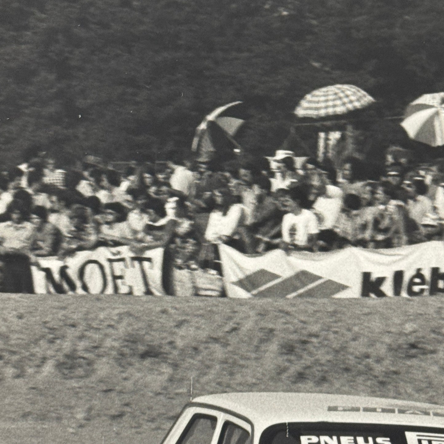 Vintage Rally Racing Photo Photograph Print DPPI Fiat 127 Car