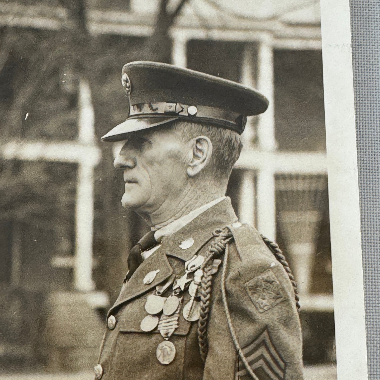 Master Sergeant Joseph L Haley Spanish War Veteran Retirement Press Photo 1933