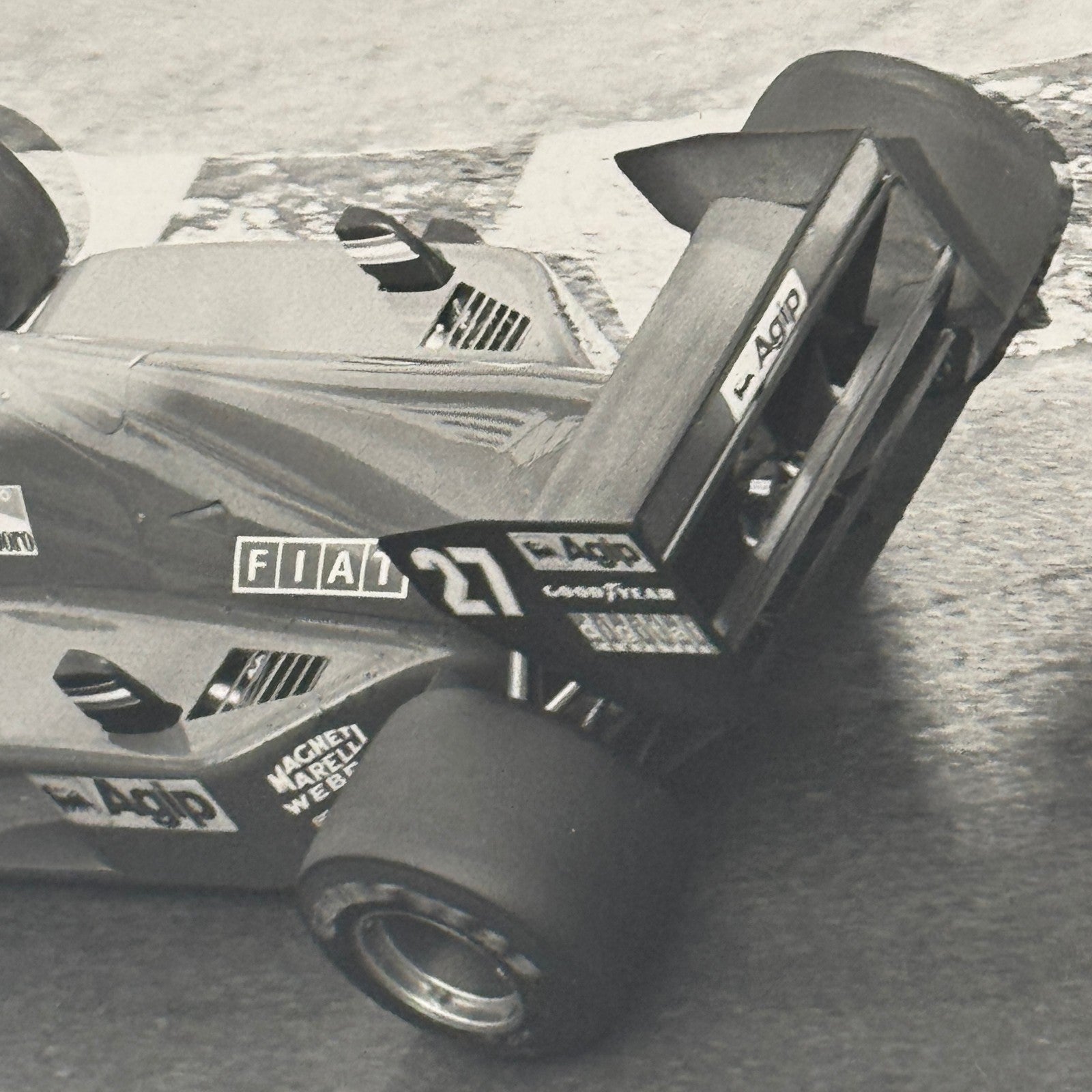 Michele Alboreto Ferrari 126C2 F1 Formula One Racing Photo Photograph Print 1985